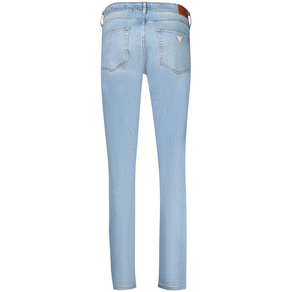 Guess Jeans Azzurro Lyocell Woman Jeans