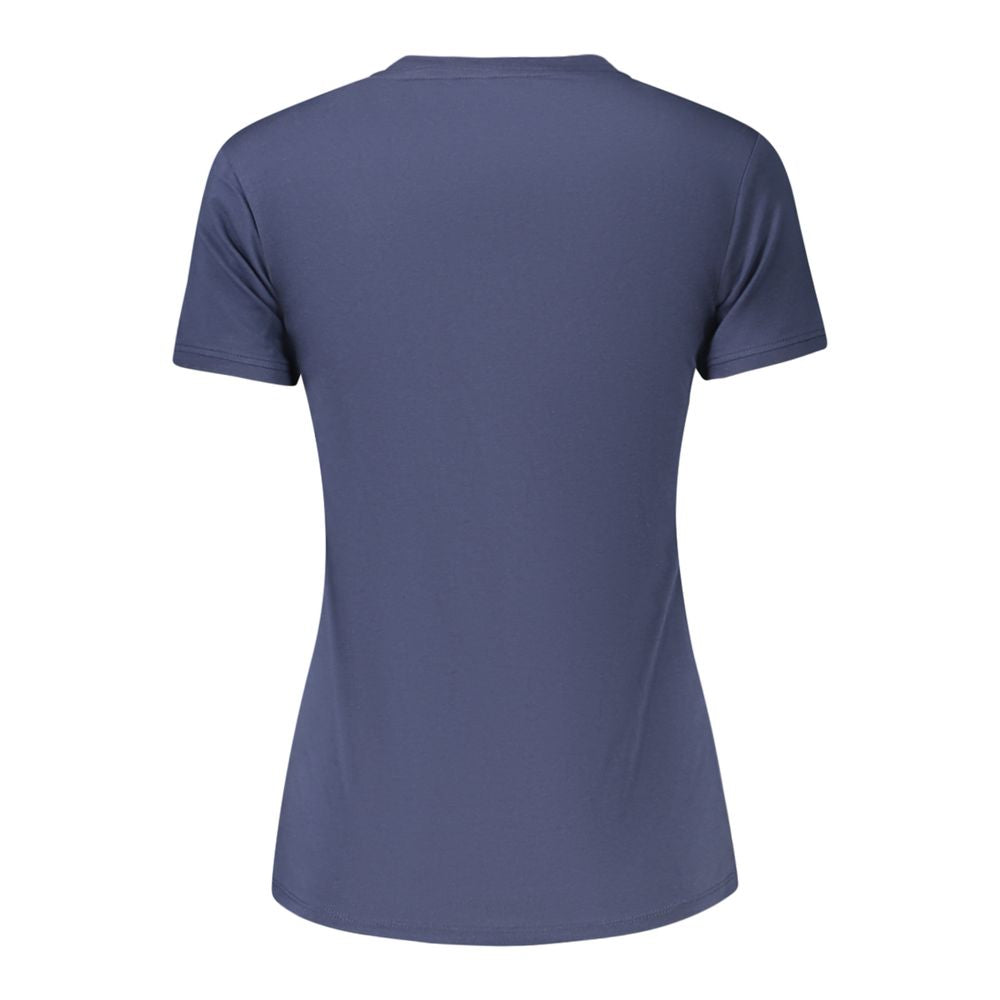 Guess Jeans Blu Cotton Women T-Shirt