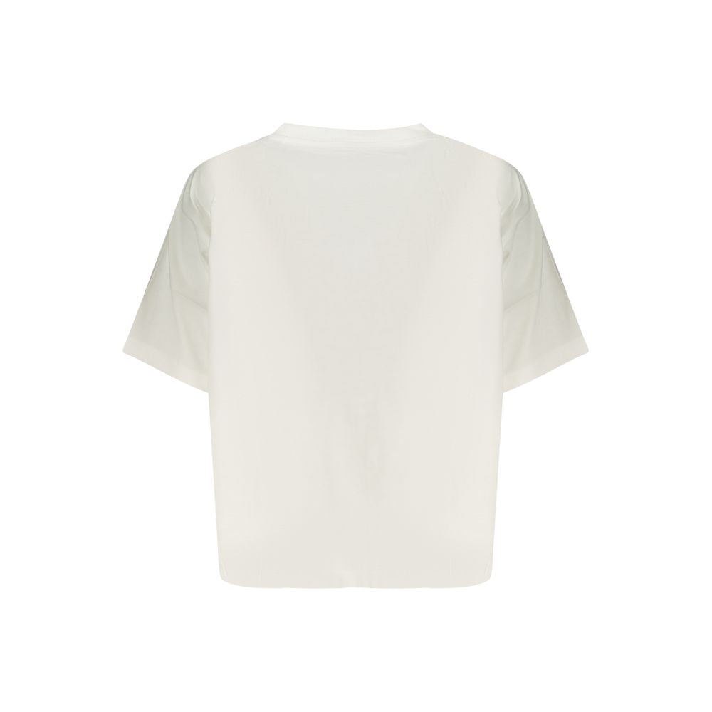 Guess Jeans Bianco Cotton Women T-Shirt