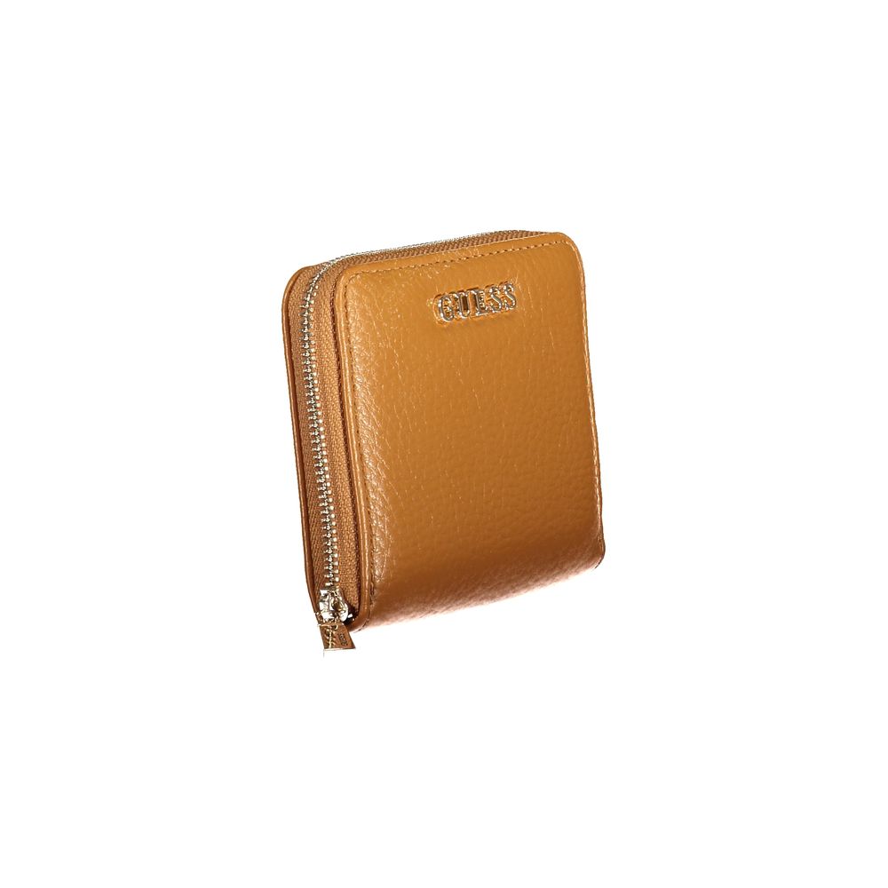 Guess Jeans Marrone Poliuretano Women Wallet