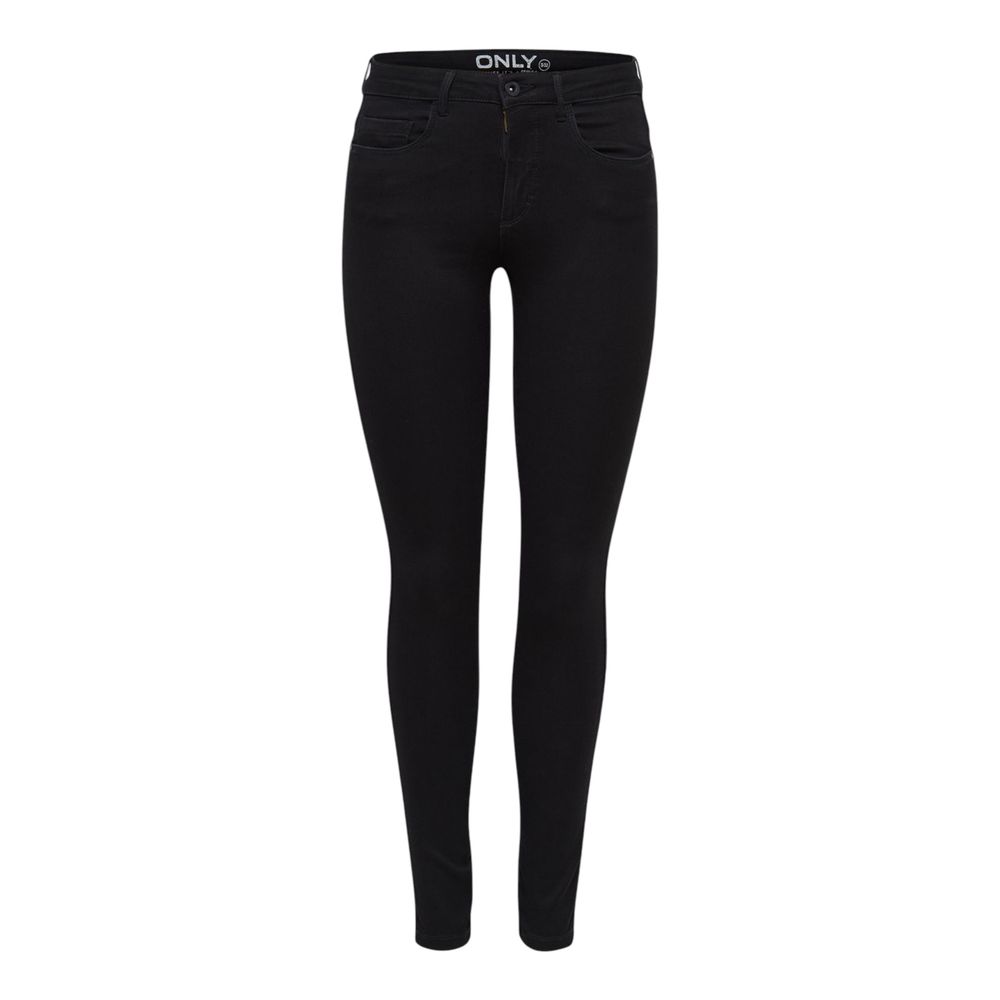 Only Black Cotton Skinny Jeans