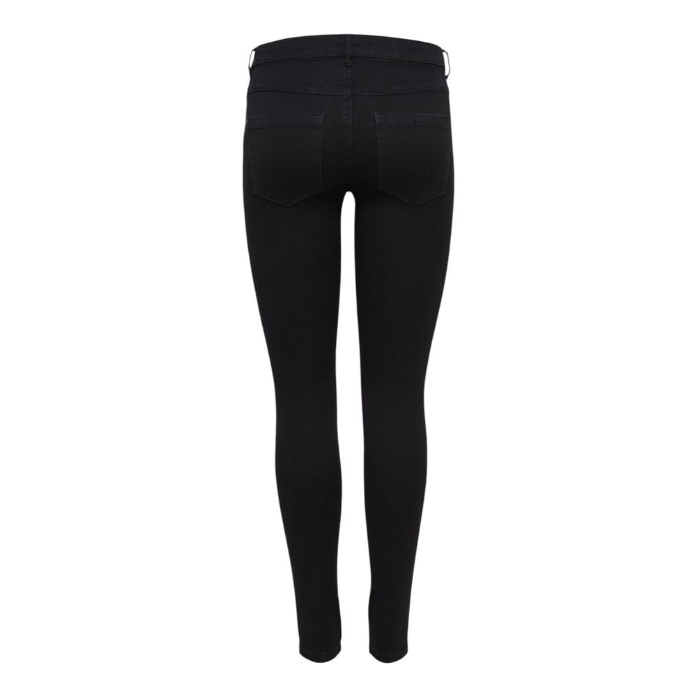 Only Black Cotton Skinny Jeans