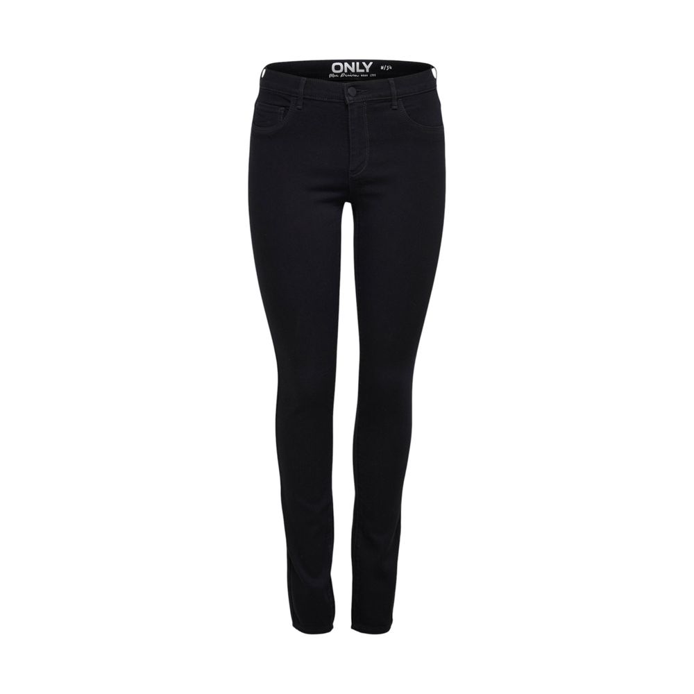 Only Black Viscose Skinny Jeans