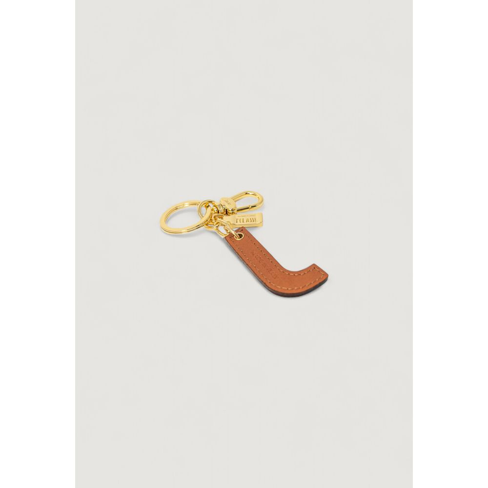 Alviero Martini Prima Classe Beige Polyethylene Keychain