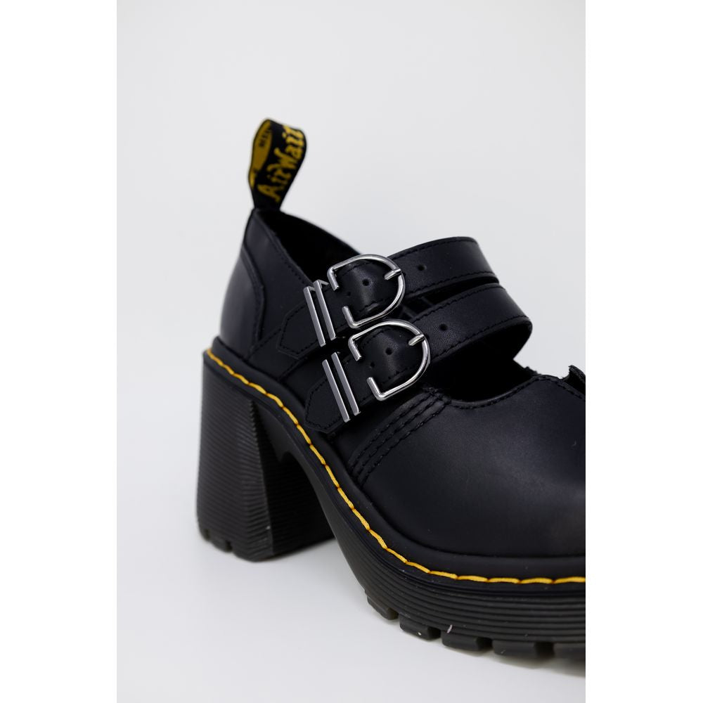 Dr. Martens Black Leather High Heel Pumps