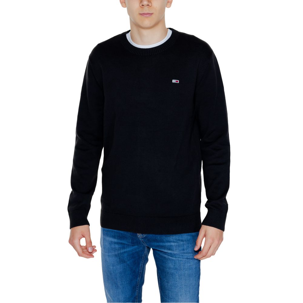 Tommy Hilfiger Jeans Black Organic Cotton Sweatshirt