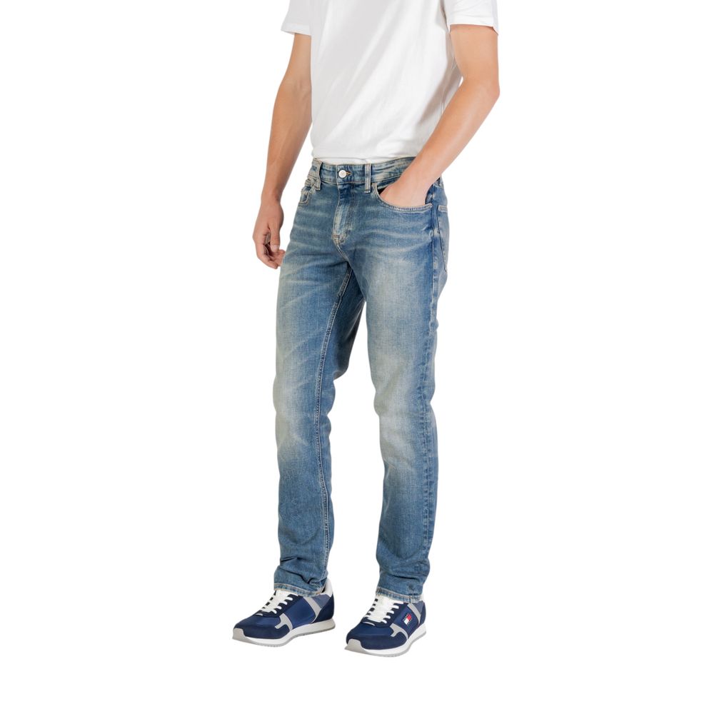 Tommy Hilfiger Jeans Blue Recycled Cotton Skinny Jeans