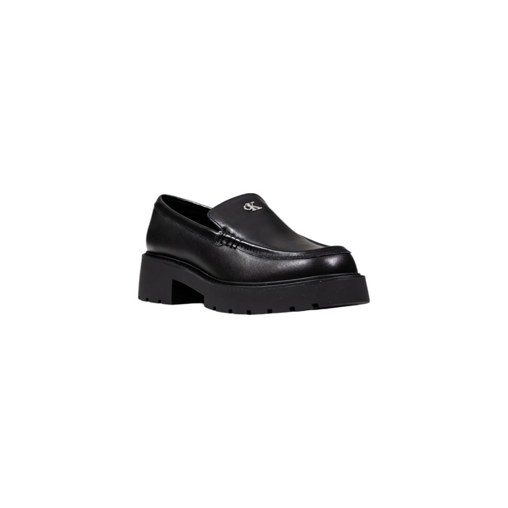 Calvin Klein Jeans Black Leather Pumps