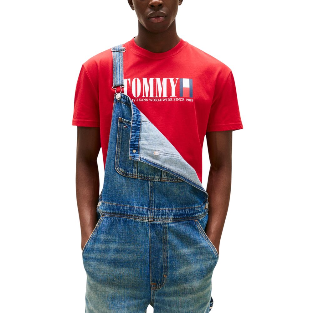 Tommy Hilfiger Jeans Multicolor Recycled Cotton T-Shirt