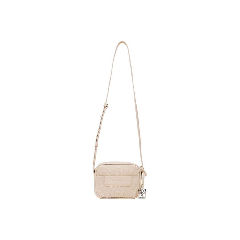 Armani Exchange Beige Polyester Handbag