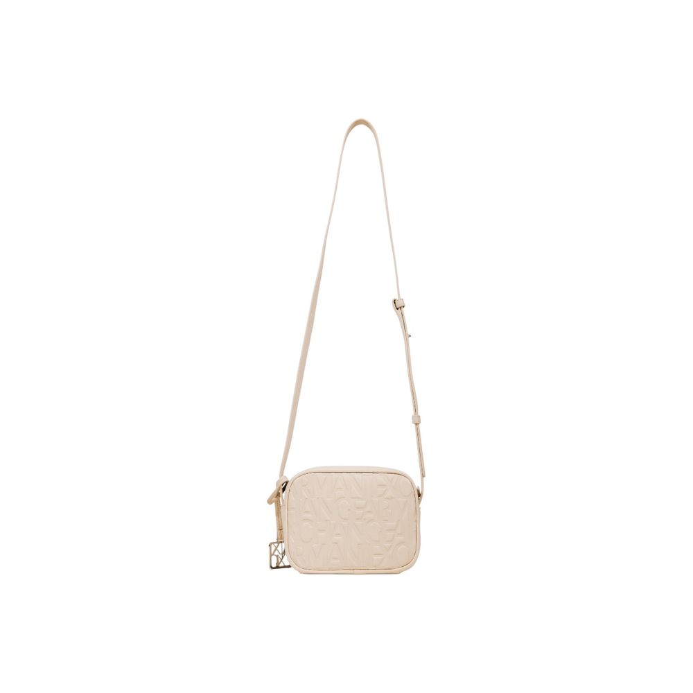 Armani Exchange Beige Polyester Handbag