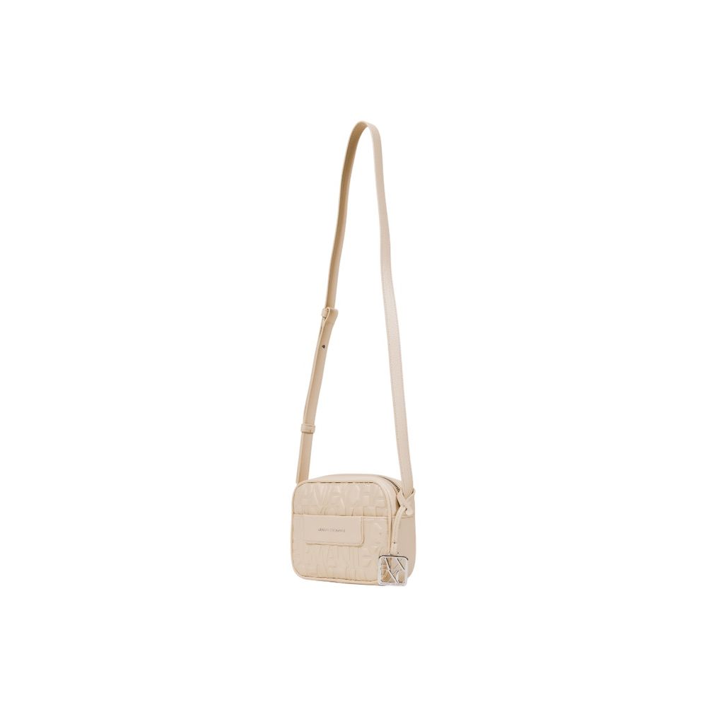 Armani Exchange Beige Polyester Handbag