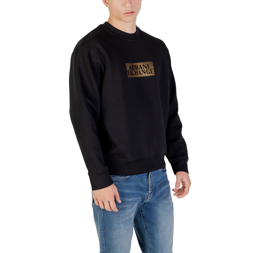 Armani Exchange Bicolor Cotton Sweatshirt
