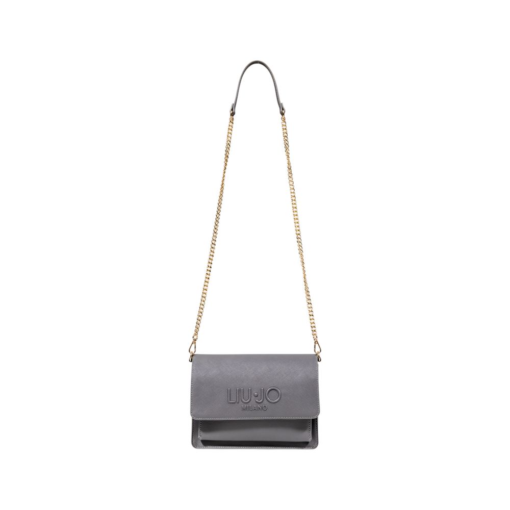 Liu Jo Gray Polyethylene Handbag