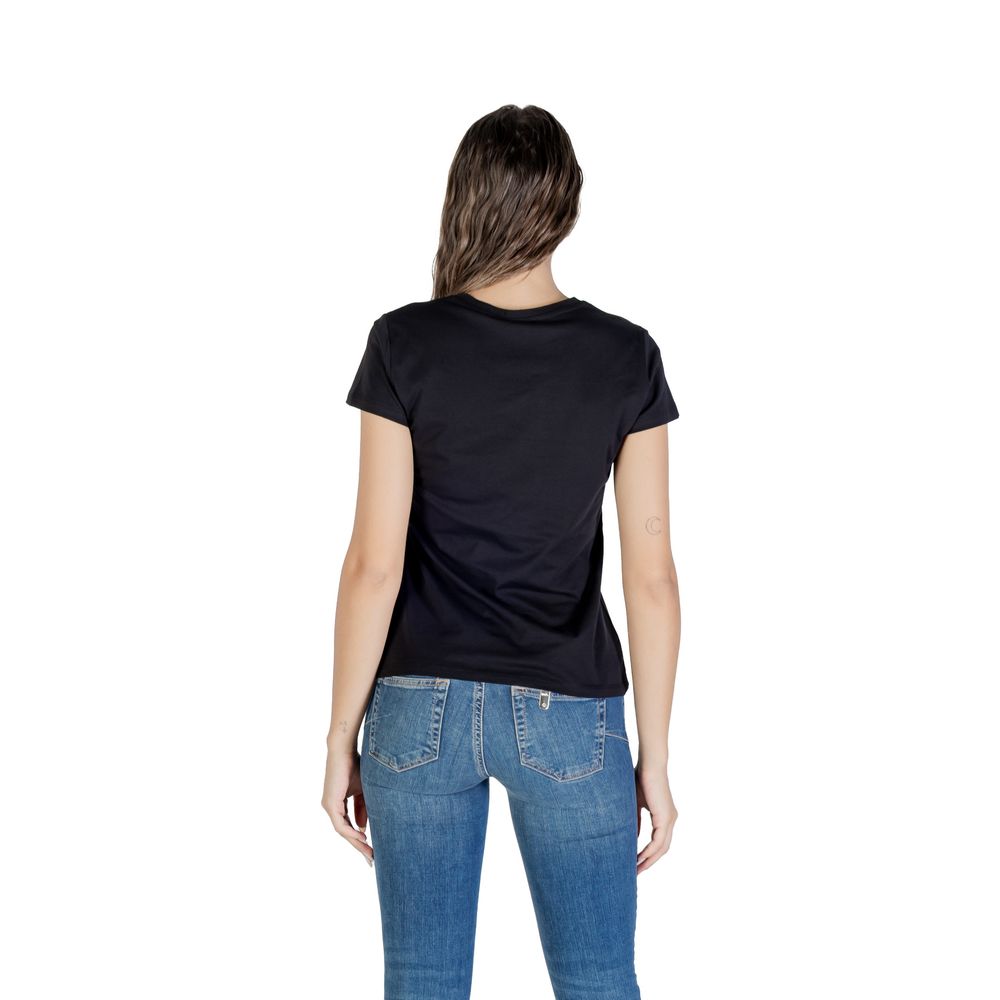Liu Jo Black Cotton T-Shirt