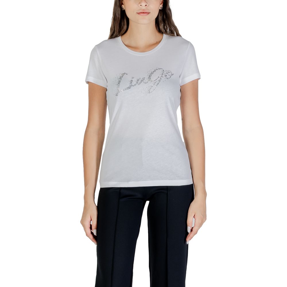 Liu Jo Bicolor Cotton T-Shirt