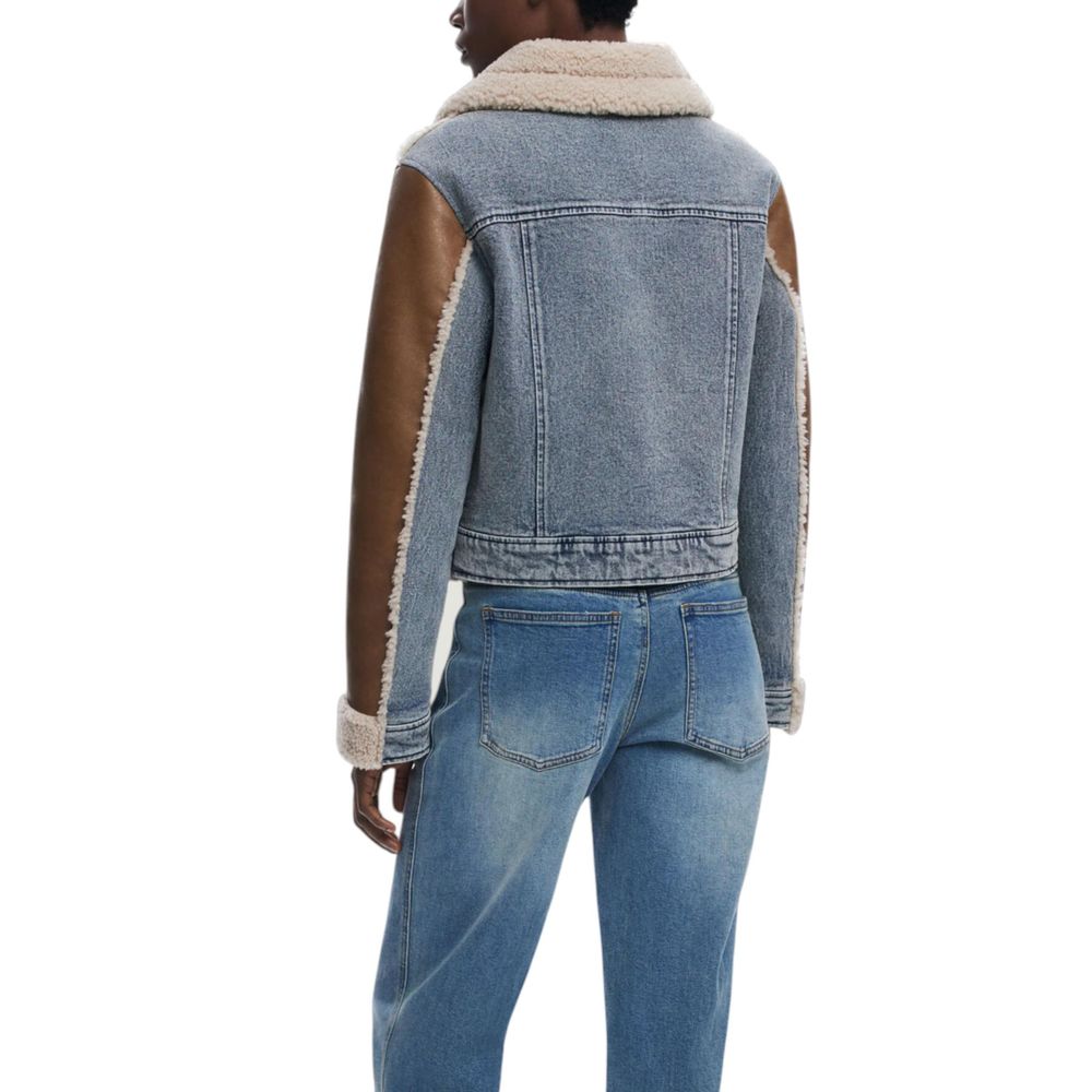 Desigual Beige Cotton Coat