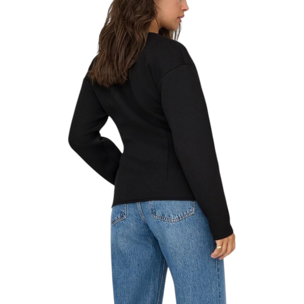 Only Black Polyester Cardigan