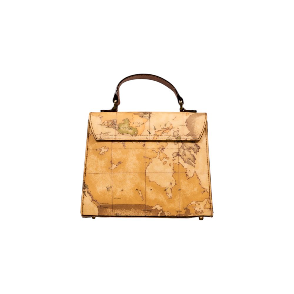 Alviero Martini Prima Classe Beige Leather Handbag