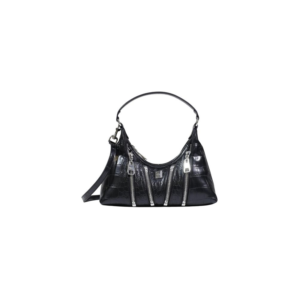 Replay Black Polyester Handbag