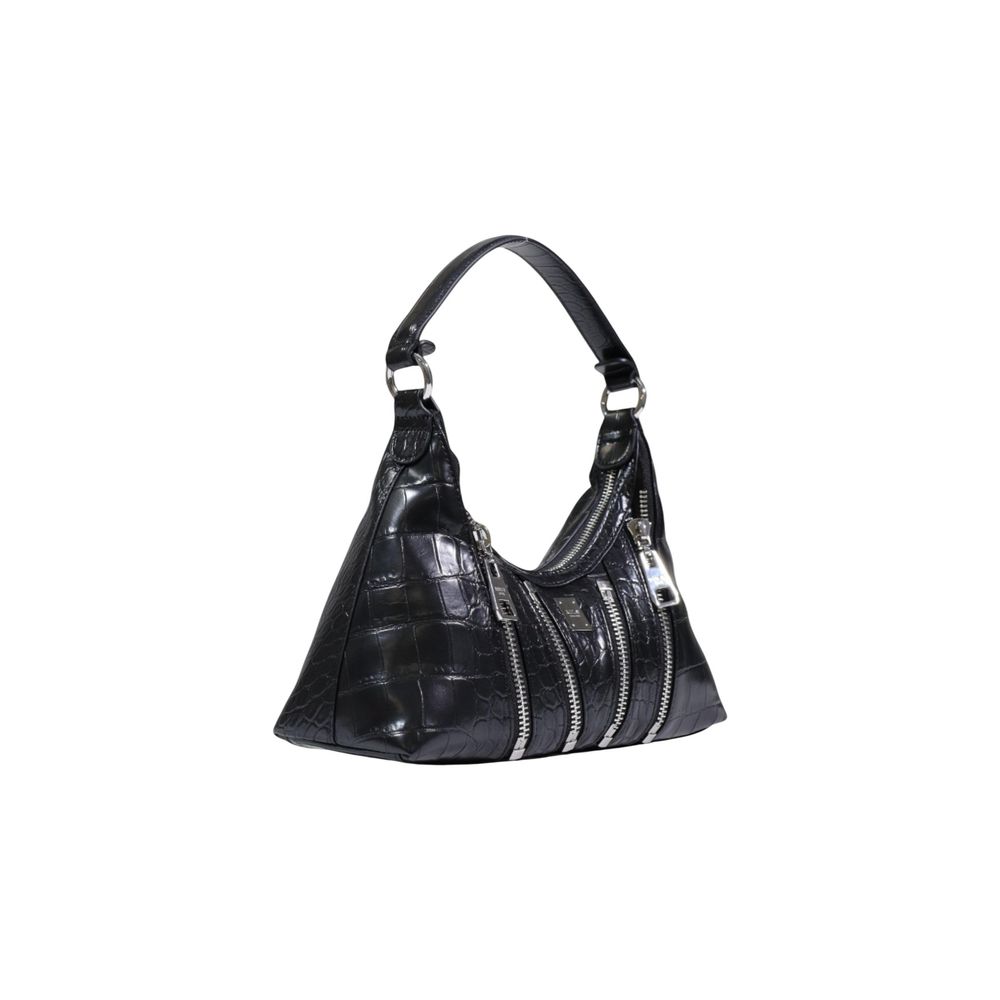 Replay Black Polyester Handbag