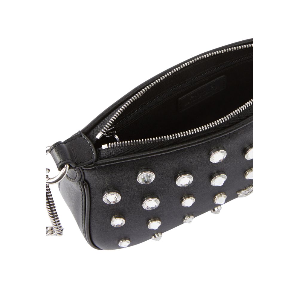 PINKO Black Leather Handbag
