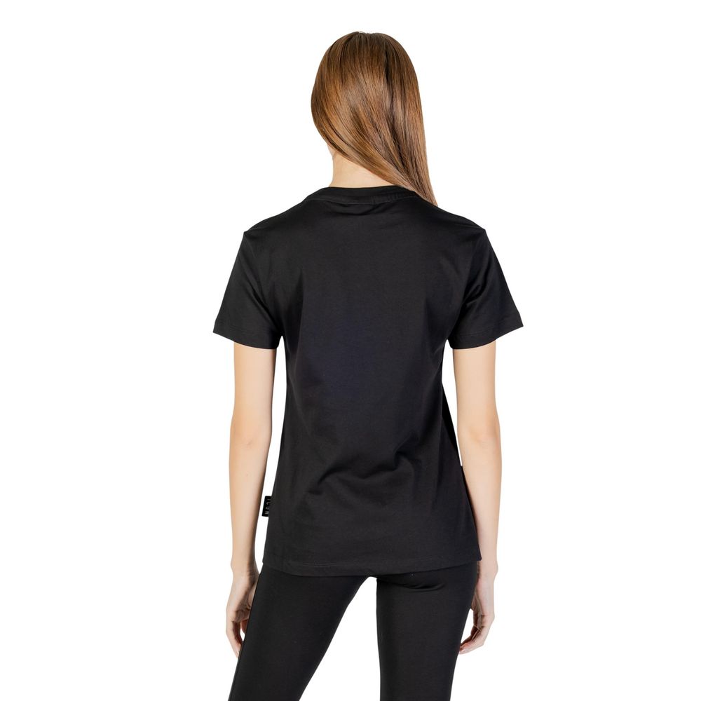 Icon Black Cotton T-Shirt