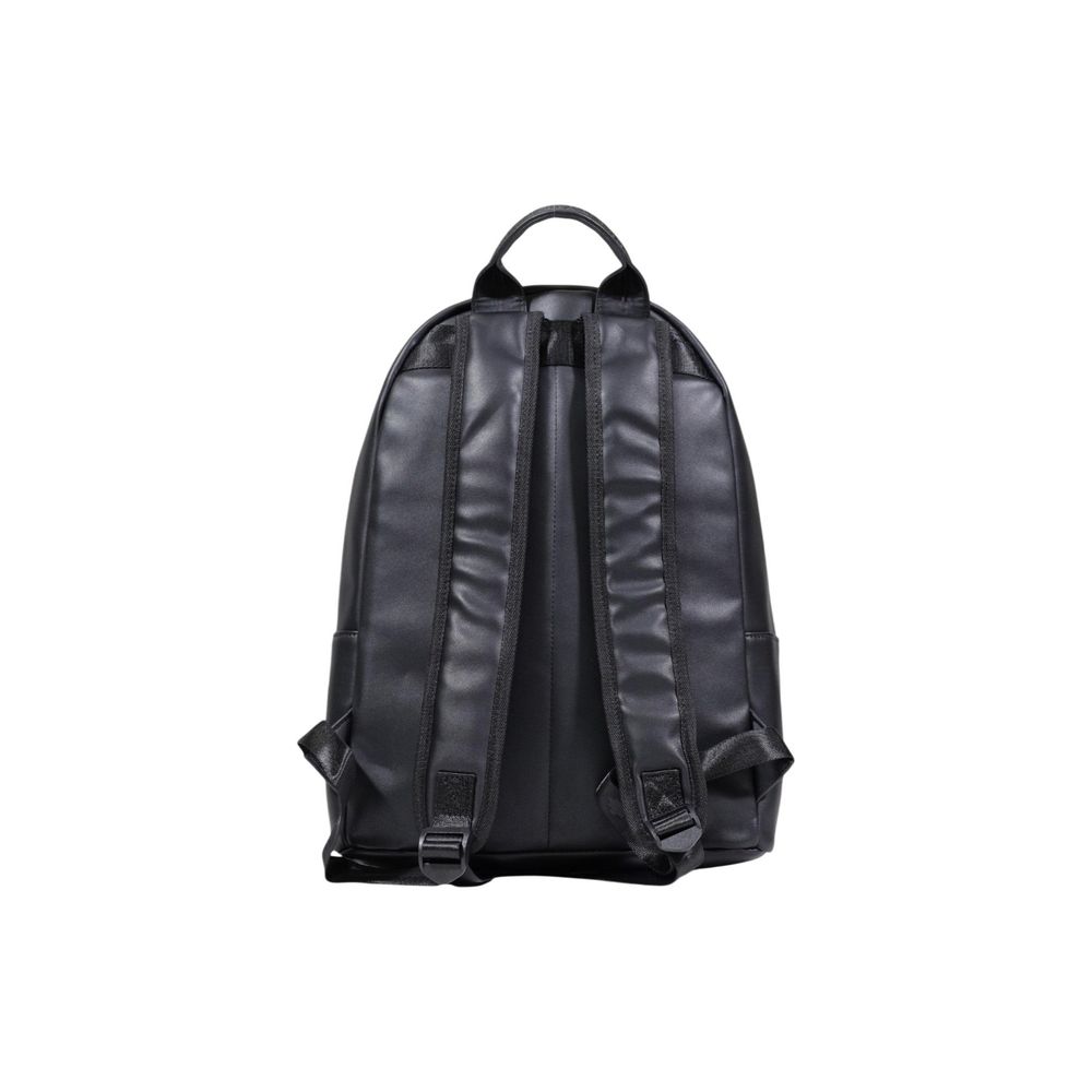 County of Milan Black Polyethylene Backpack