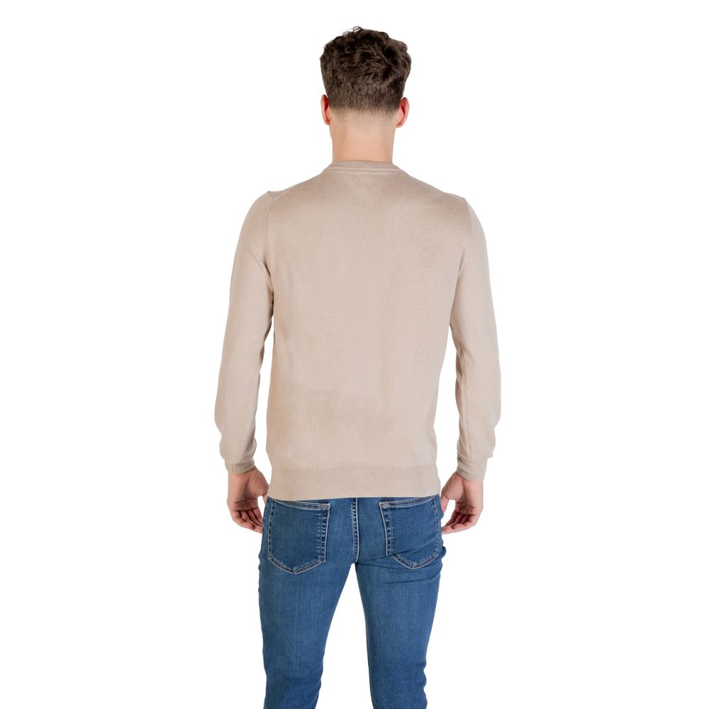 Guess Beige Polyester Sweatshirt