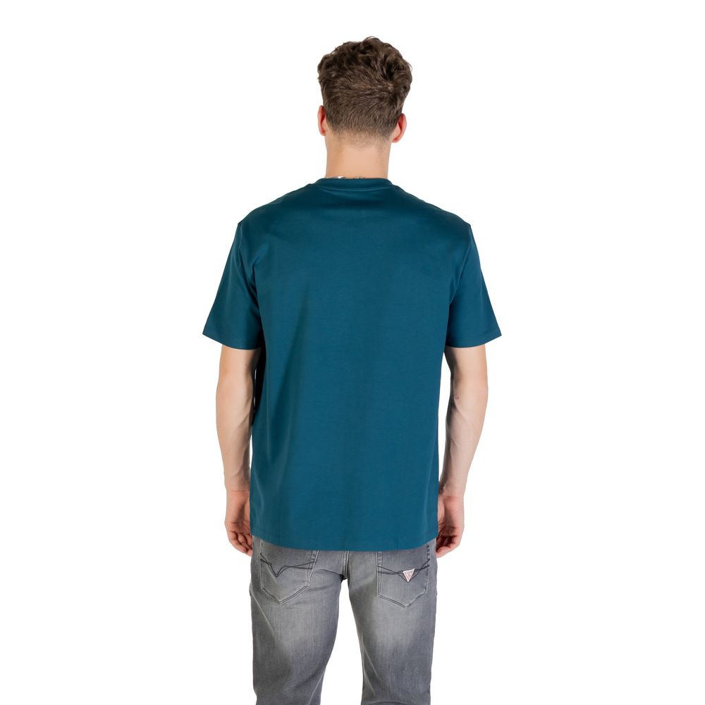 Armani Exchange Black Cotton T-Shirt