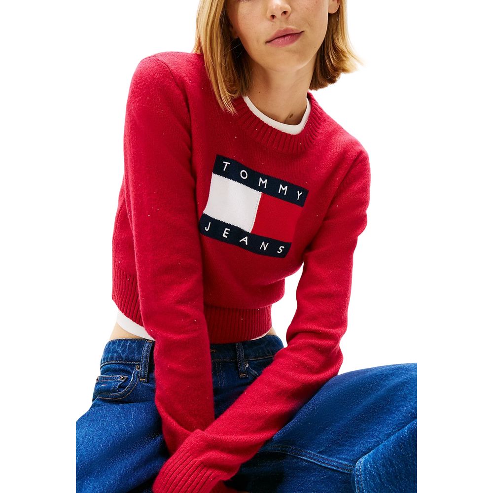 Tommy Hilfiger Jeans Multicolor Organic Cotton Sweatshirt