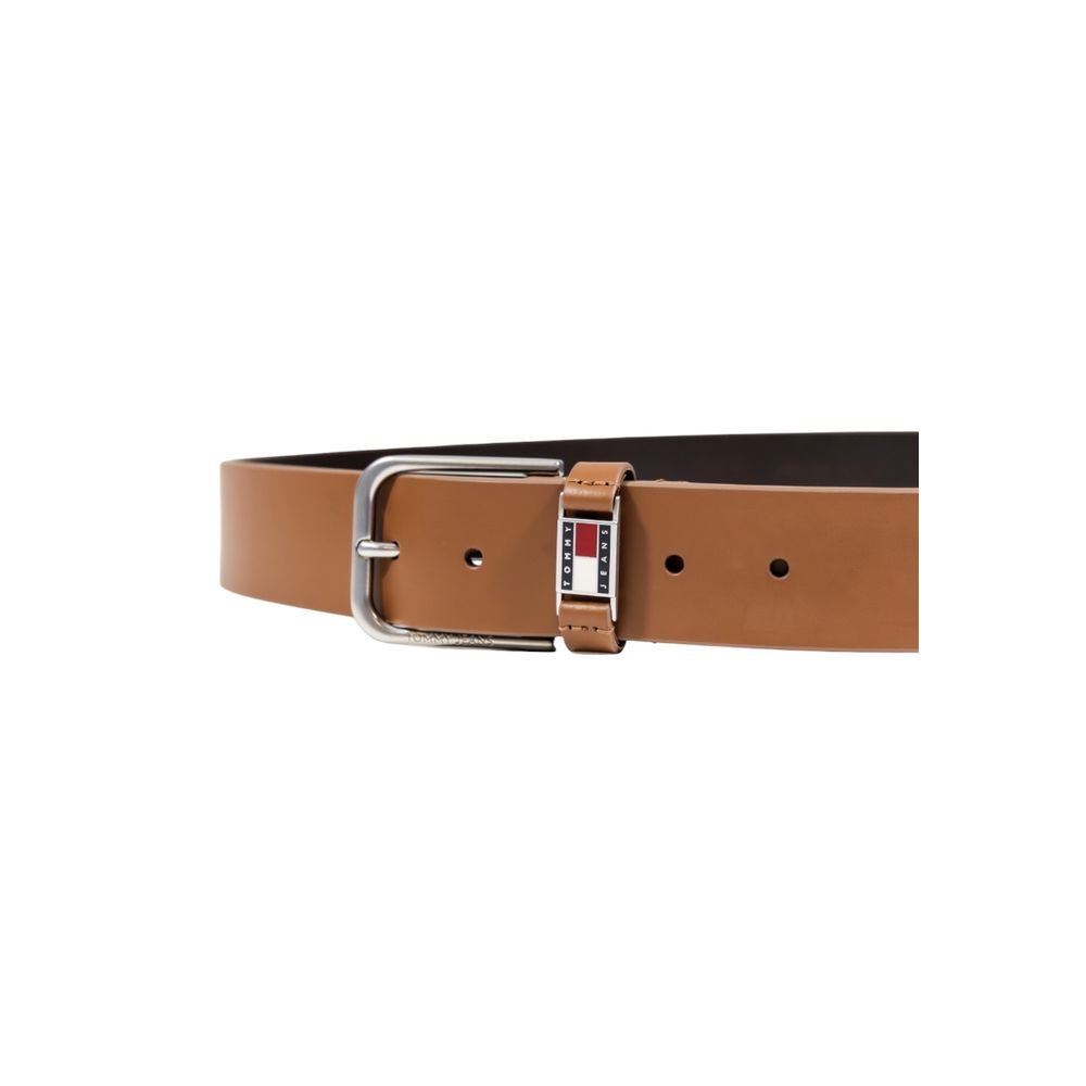 Tommy Hilfiger Jeans Beige Leather Regular Belt