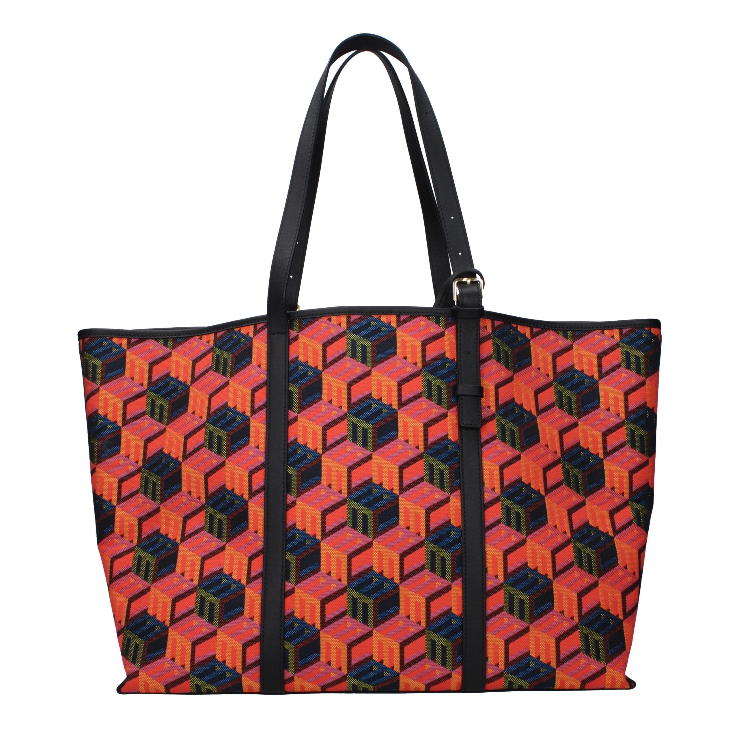 MCM Multicolor Fabric Shoulder Bag