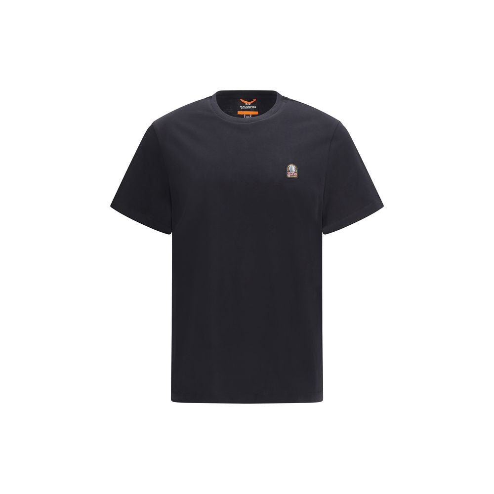 Parajumpers Black Cotton T-Shirt