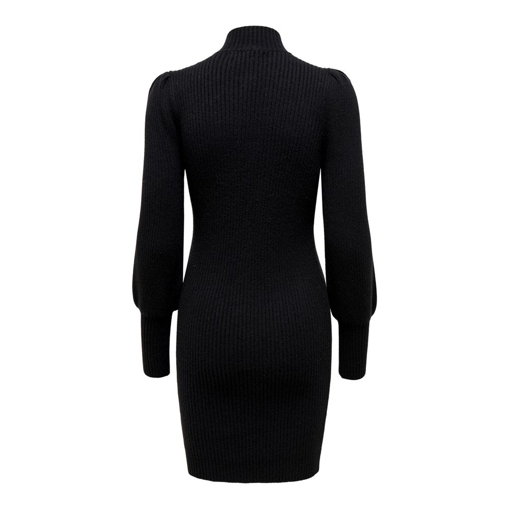 Only Black Viscose Short Dress