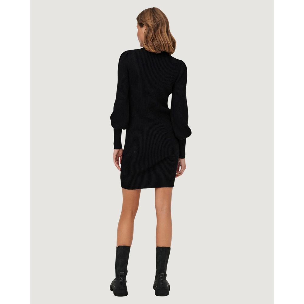 Only Black Viscose Short Dress