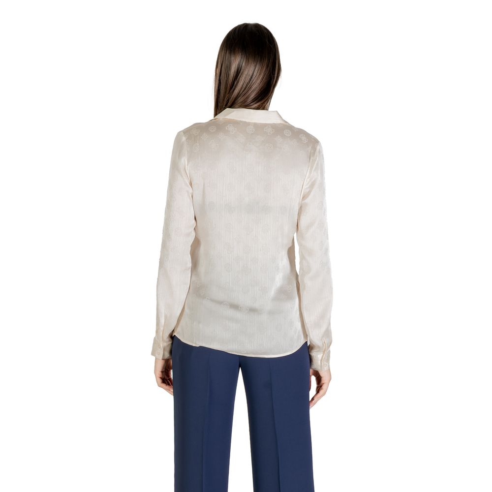 Guess Beige Polyester Blouse