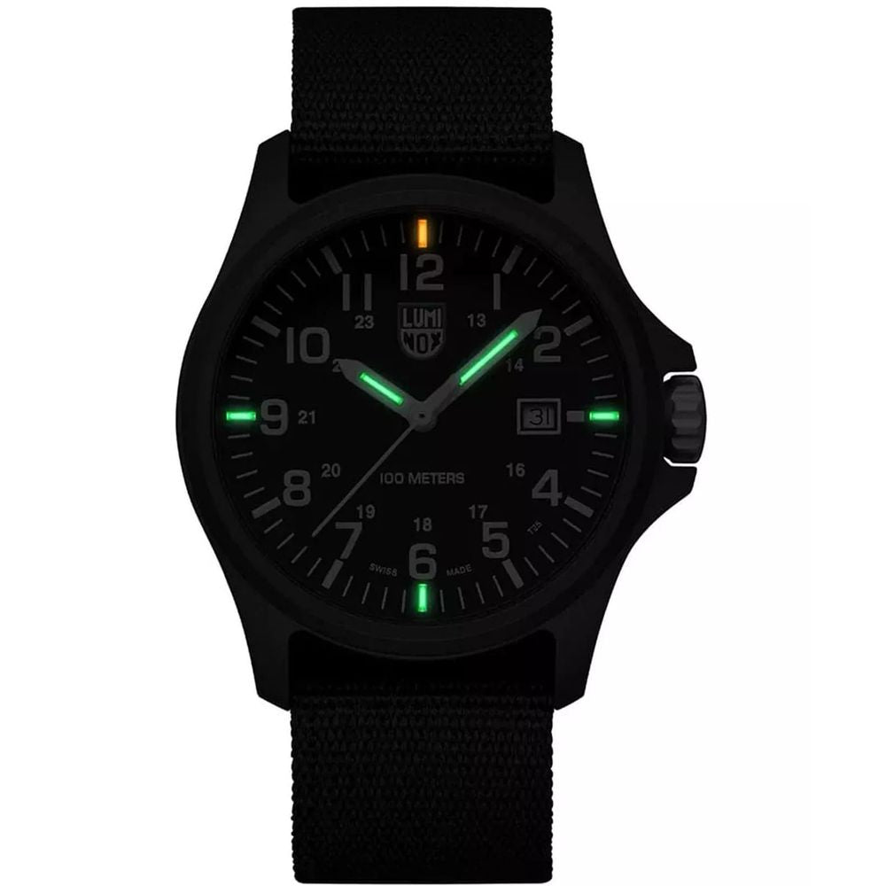Luminox Black Nylon Sport Watch