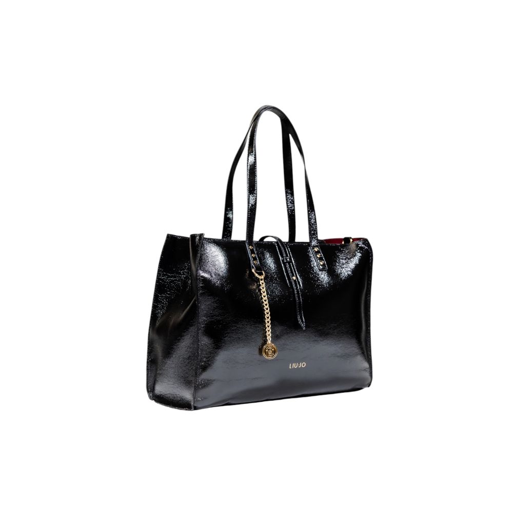 Liu Jo Black Polyethylene Handbag