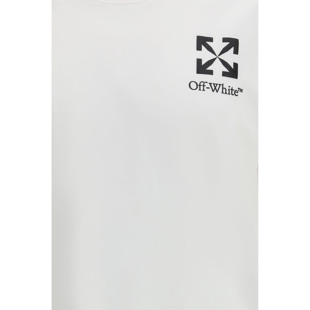 Off-White White Cotton T-Shirt