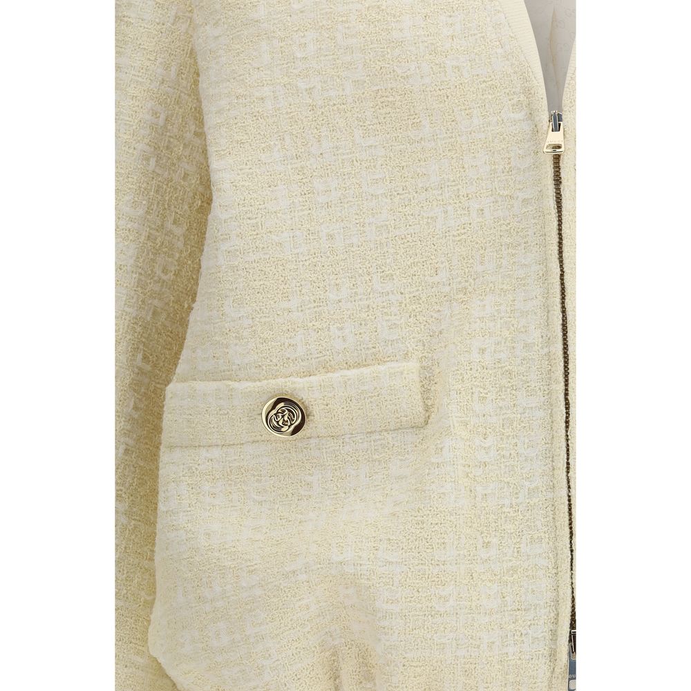 Gucci Beige Cotton Shell Jacket