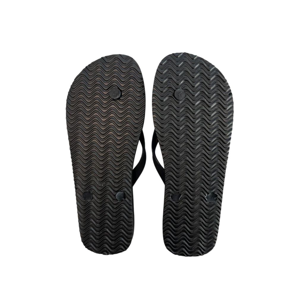 Borbonese Black Synthetic Men Flip-flop
