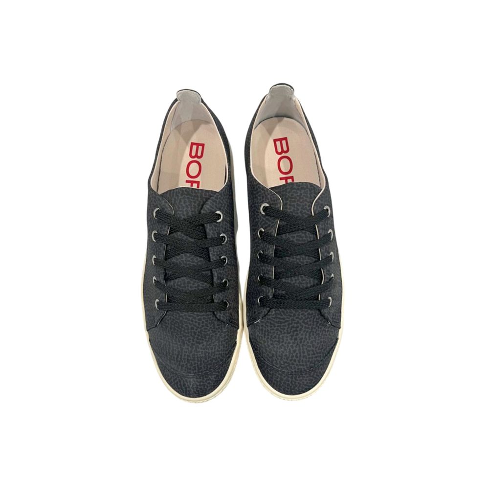Borbonese Black Textile Women Sneaker