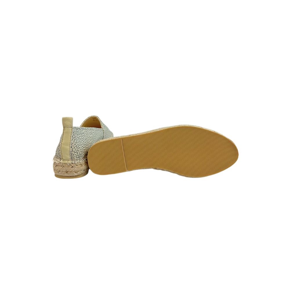 Borbonese Bicolor Fabric Sandal