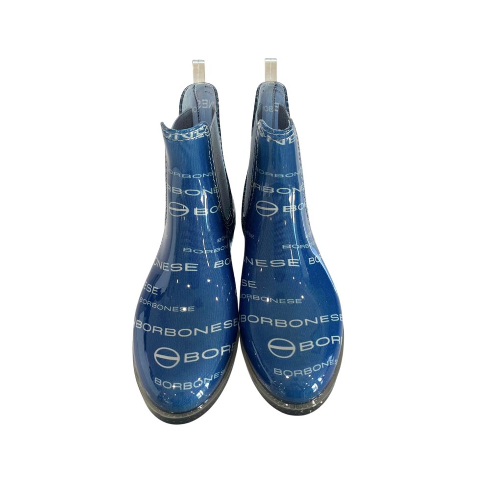 Borbonese Blue Other Materials Women Boot