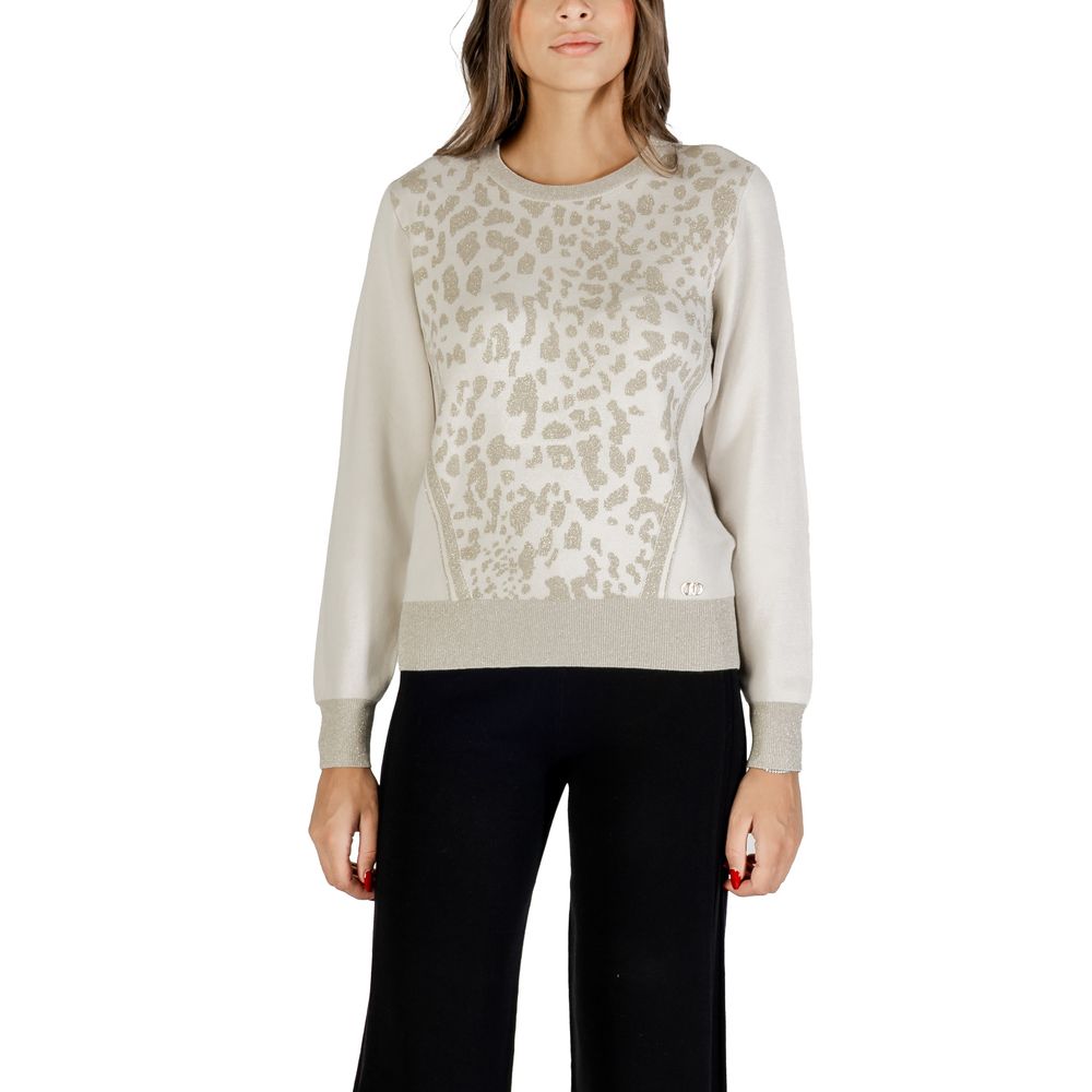 Liu Jo White Viscose Sweatshirt