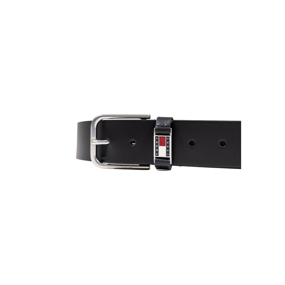 Tommy Hilfiger Jeans Black Leather Regular Belt