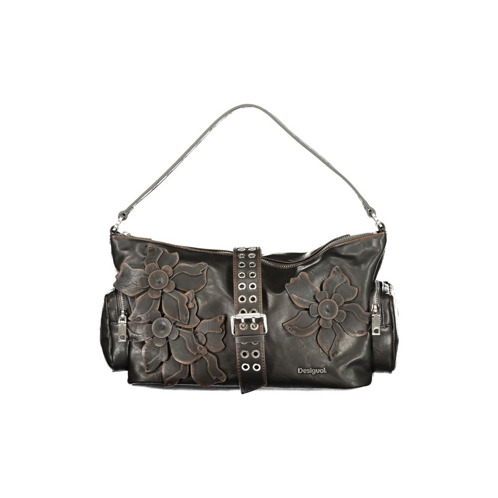 Desigual Marrone Poliuretano Woman Handbag
