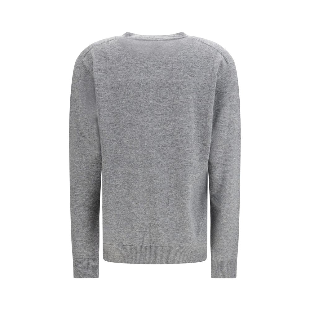 The Row Gray Cashmere Top