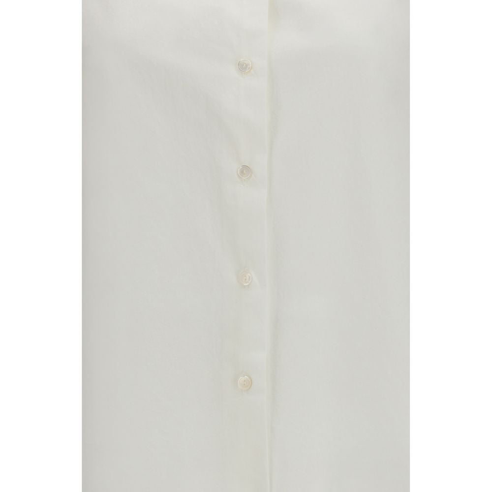 The Row White Cotton Dress Shirt